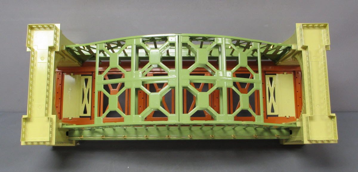 Lionel 6-32904 O Gauge Green & Cream Tinplate Hellgate Bridge #305 LN/Box