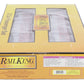 MTH 30-6710 O RI 60' Streamlined ABS Sleeper/Diner Passenger Set (Set of 2) LN/Box