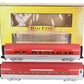 MTH 30-6710 O RI 60' Streamlined ABS Sleeper/Diner Passenger Set (Set of 2) LN/Box