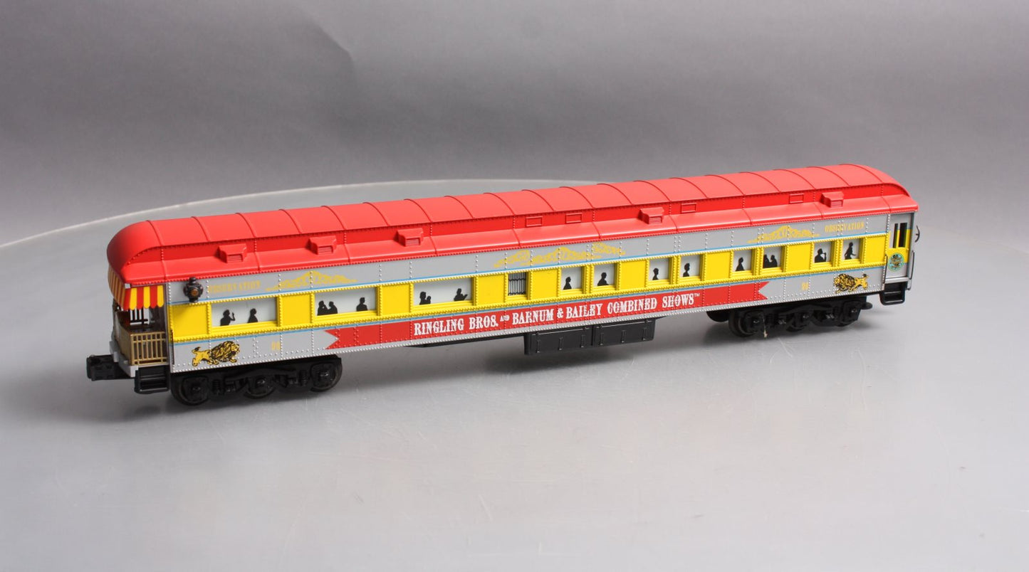 K-Line K83-0096-3 O Ringling Circus 18" Heavyweight Observation Car #96 NIB