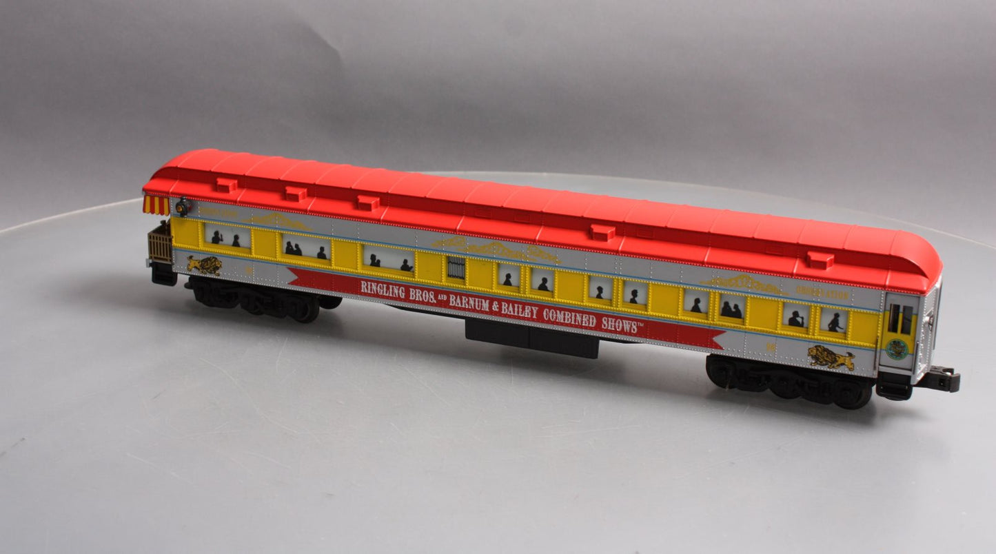 K-Line K83-0096-3 O Ringling Circus 18" Heavyweight Observation Car #96 NIB