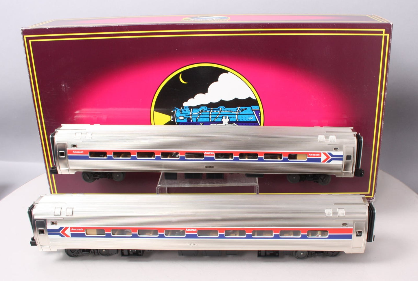 MTH 20-66142 Amtrak Premier Amfleet Passenger Car Set