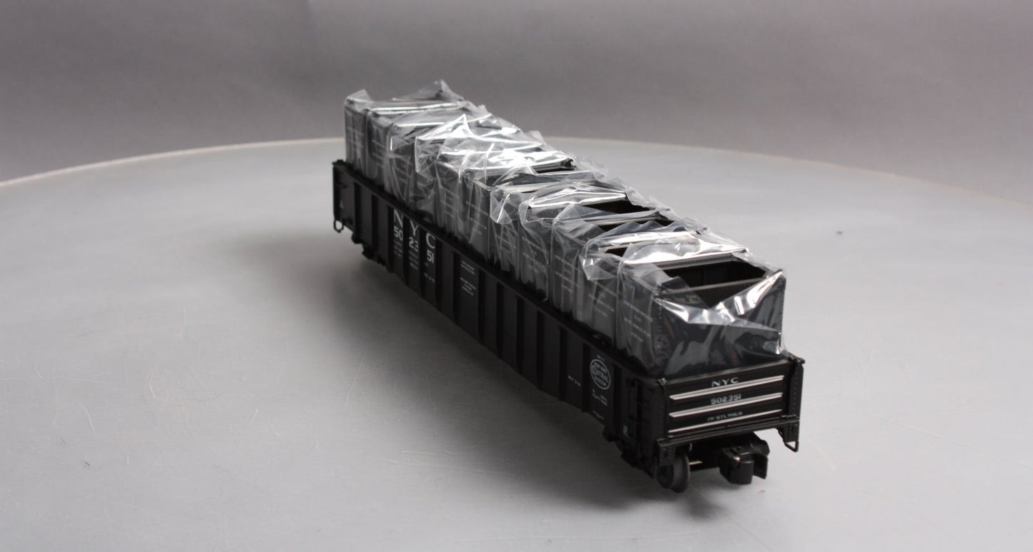 Lionel 6-17473 O Gauge New York Central PS-5 Gondola with Containers #502351 LN/Box