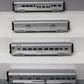 MTH 30-6754 O Rock Island 60' Streamlined ABS Passenger Car Set (Set of 4) EX/Box