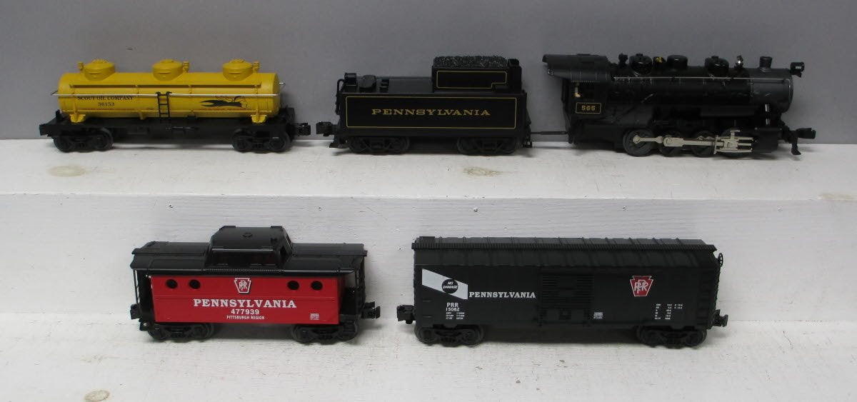 Lionel 6-30174 Pennsylvania Flyer O Gauge Steam Freight Train Set
