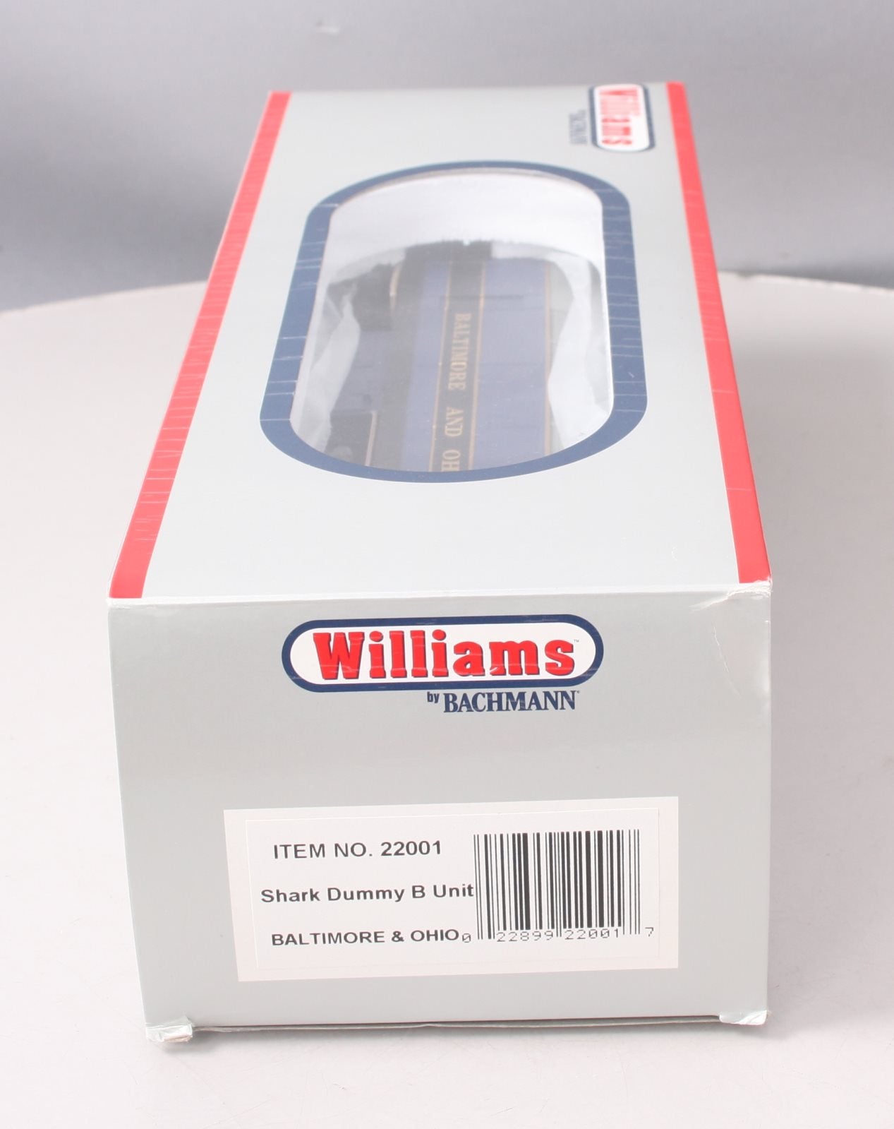 Williams 22001 Bailtimore & Ohio Sharknose Diesel Locomotive B-Unit Dummy