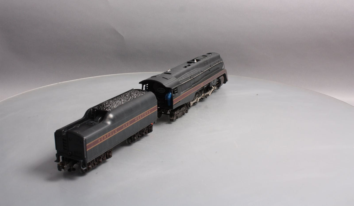 Lionel 6-18049 O Gauge N&W "J" 4-8-4 Steam Locomotive & Tender #600 EX/Box