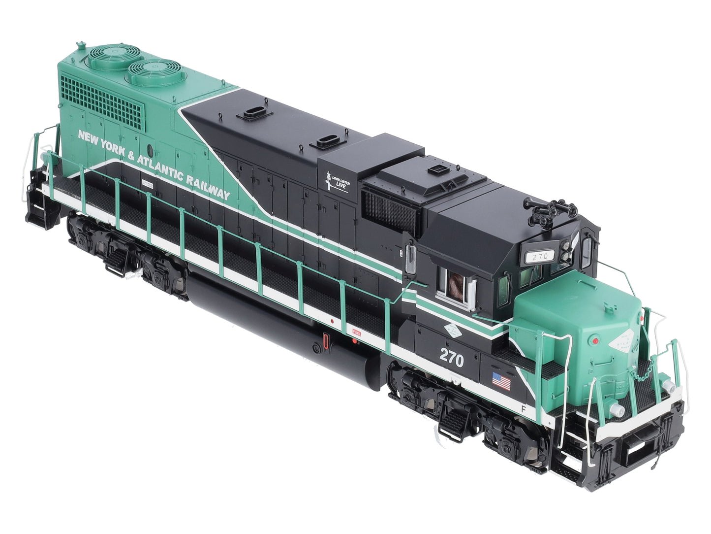 MTH 20-20207-2 O Scale NYC & Atlantic GP38-2 Diesel Engine w/Proto-Sounds 3.0