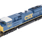 MTH 22-20811-2 O Gauge CSX SD70ACe Diesel Engine w/Proto-Sound 3.0 #4843