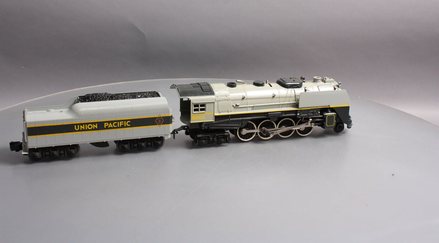 Lionel 6-8002 O Union Pacific Berkshire 2-8-4 Steam Locomotive & Tender #8002 EX/Box