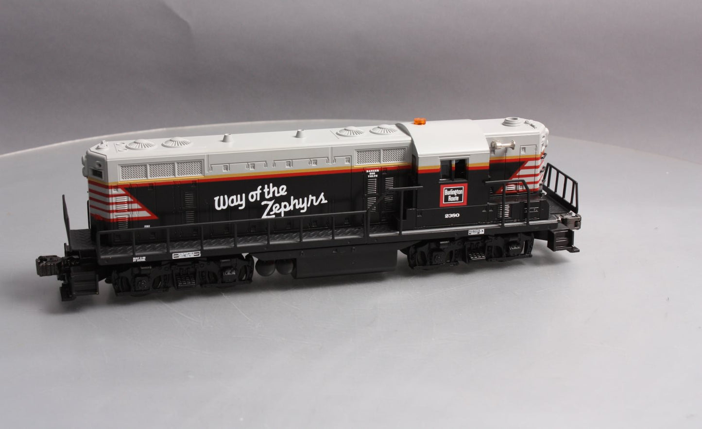 Lionel 6-18569 O Burlington Way of the Zephyrs GP-9 Diesel Locomotive #2380 EX/Box