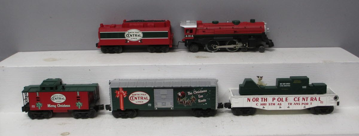 Lionel 6-30068 O North Pole Central Steam Train Set LN/Box