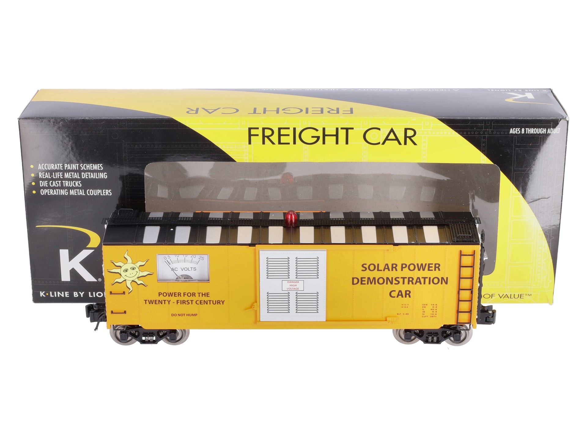 Lionel 6-21265O Gauge Solar Power Operating Voltmeter Car