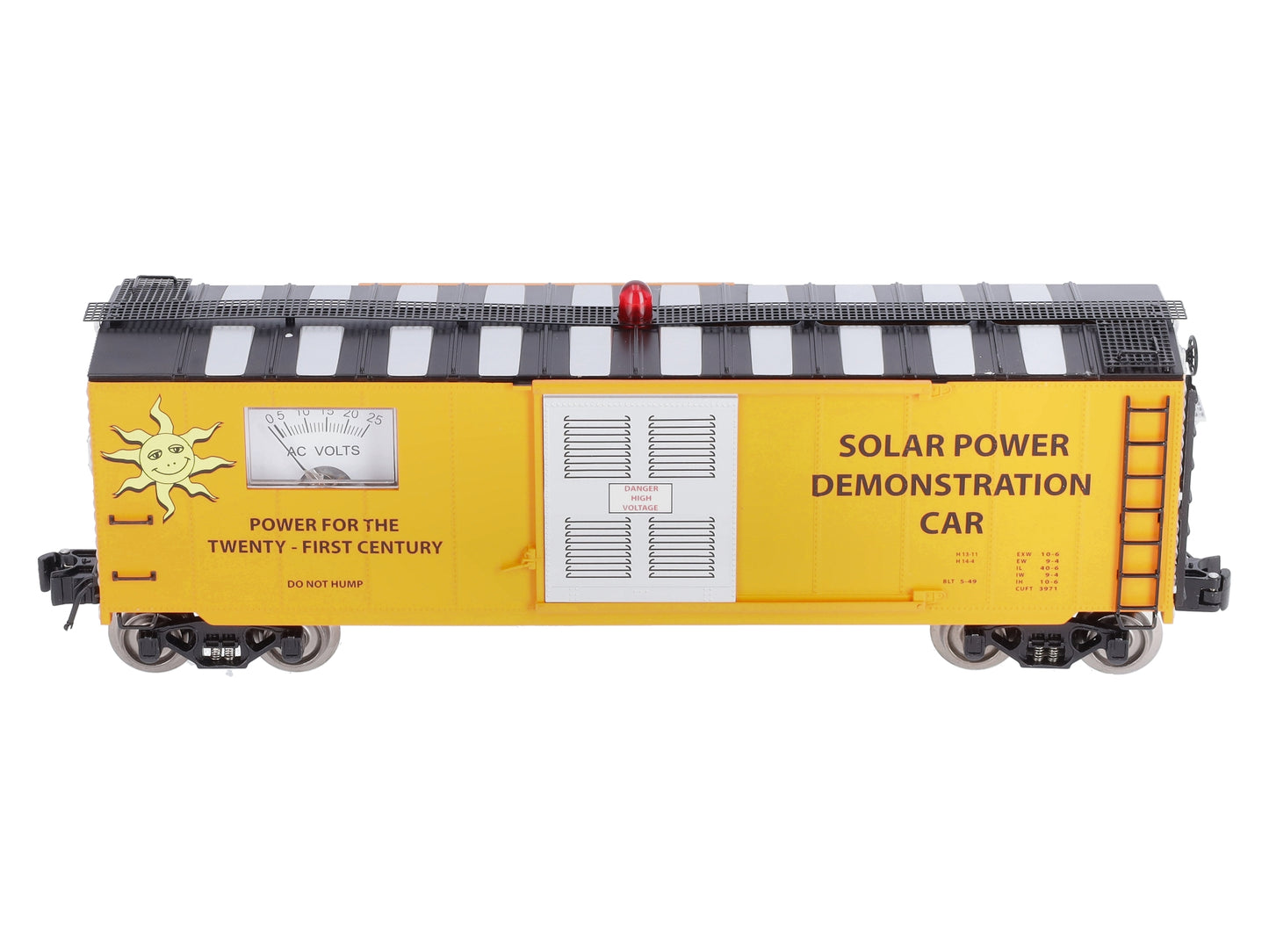 Lionel 6-21265O Gauge Solar Power Operating Voltmeter Car