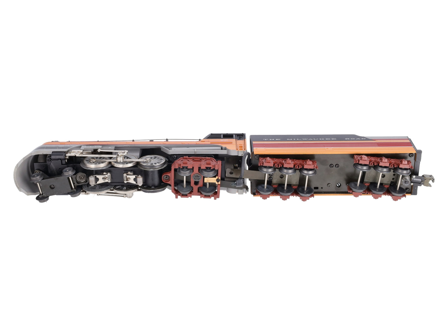 MTH 30-1127-1 O Gauge MILW 4-6-4 Hiawatha Steam Loco & Tender w/PS1 #100 LN/Box