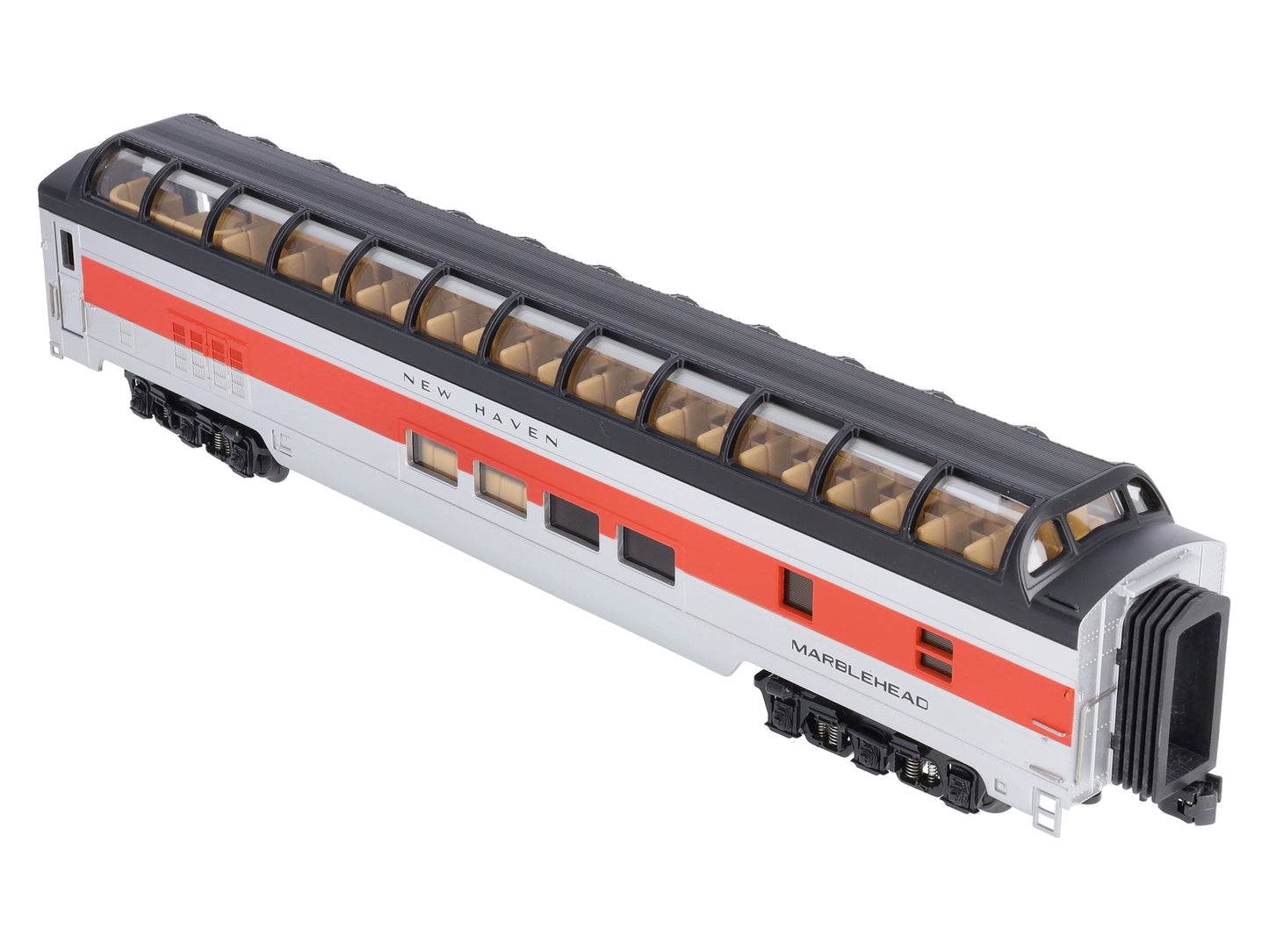MTH 20-80005C O Gauge New Haven "Marblehead" Vista Dome Passenger Car LN/Box