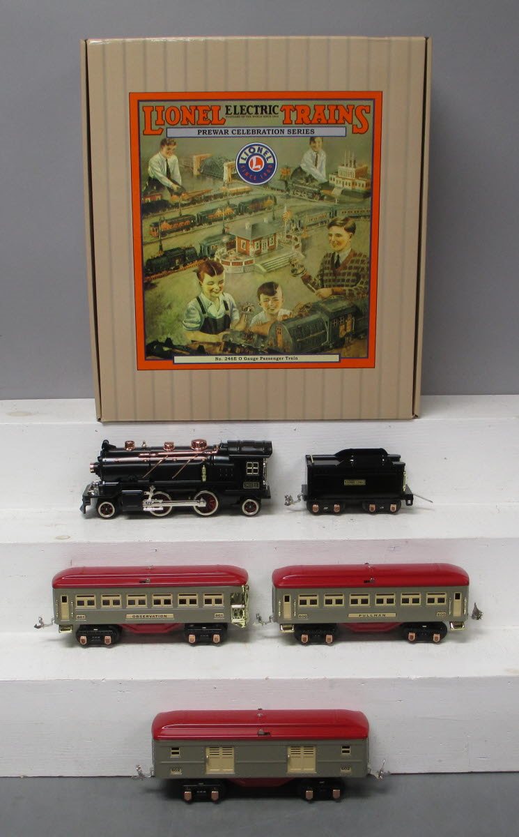 Lionel 6-51010 O Gauge 246E Steam Passenger Train Set EX/Box