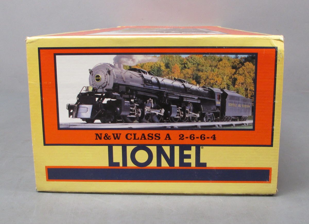Lionel 6-28052 O Gauge N&W Class A Articulated 2-6-6-4 Steam Loco & Tender #1218 EX/Box