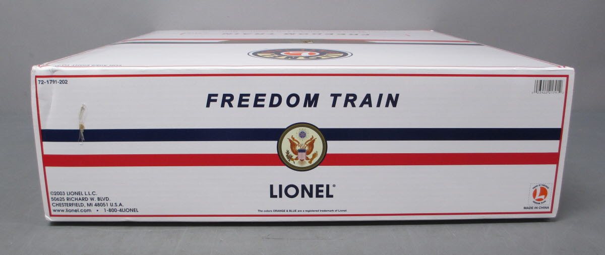 Lionel 6-21791 O Gauge Freedom Train Alco Diesel Train Set NIB