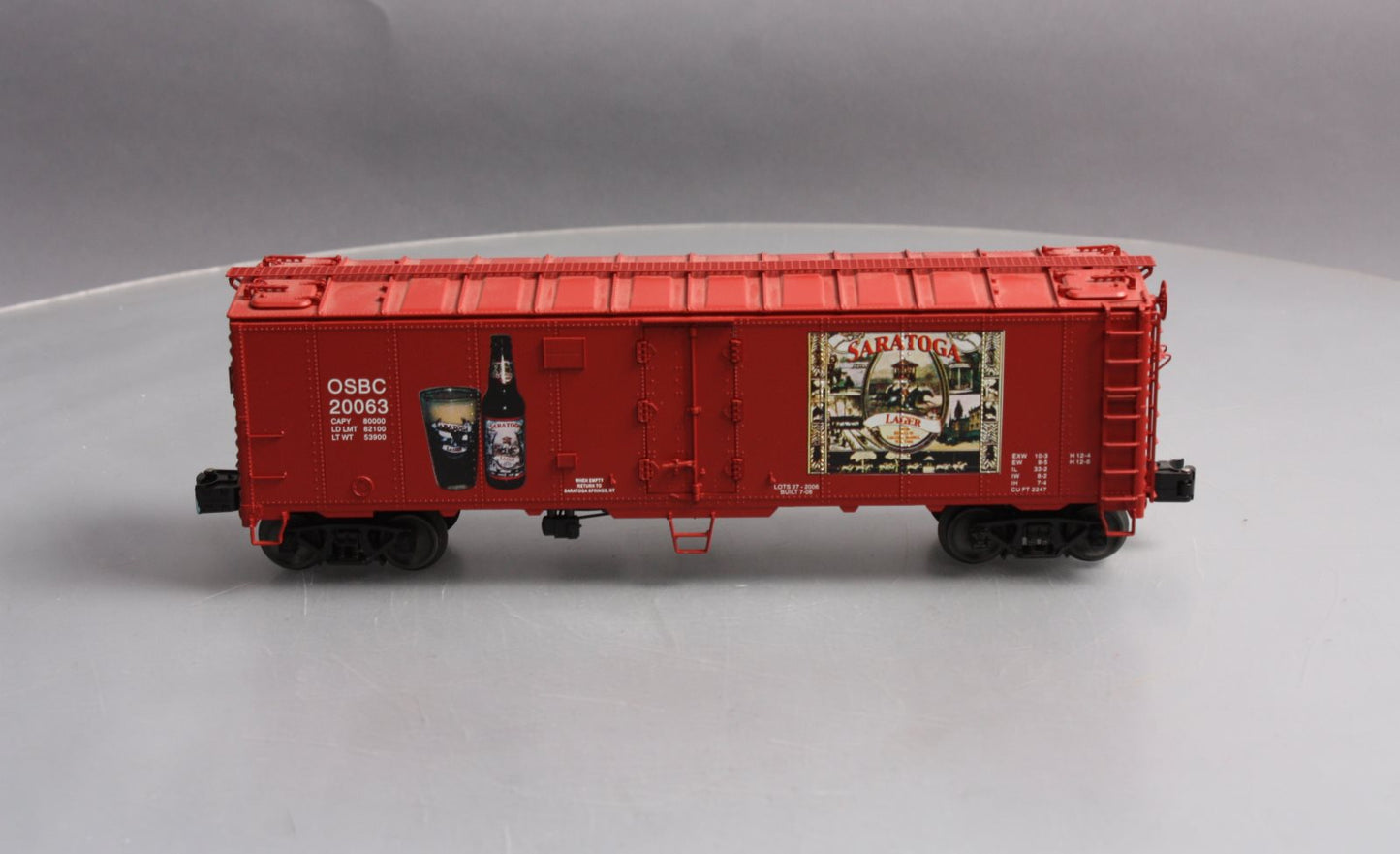 Lionel 6-52413 L.O.T.S. 2006 Convention Saratoga Springs NY Steel-Sided Reefer LN/Box