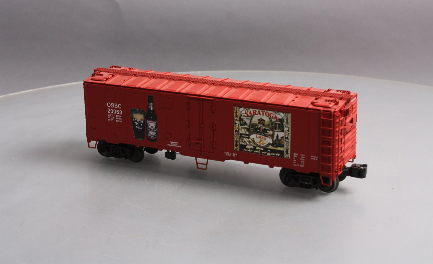Lionel 6-52413 L.O.T.S. 2006 Convention Saratoga Springs NY Steel-Sided Reefer LN/Box