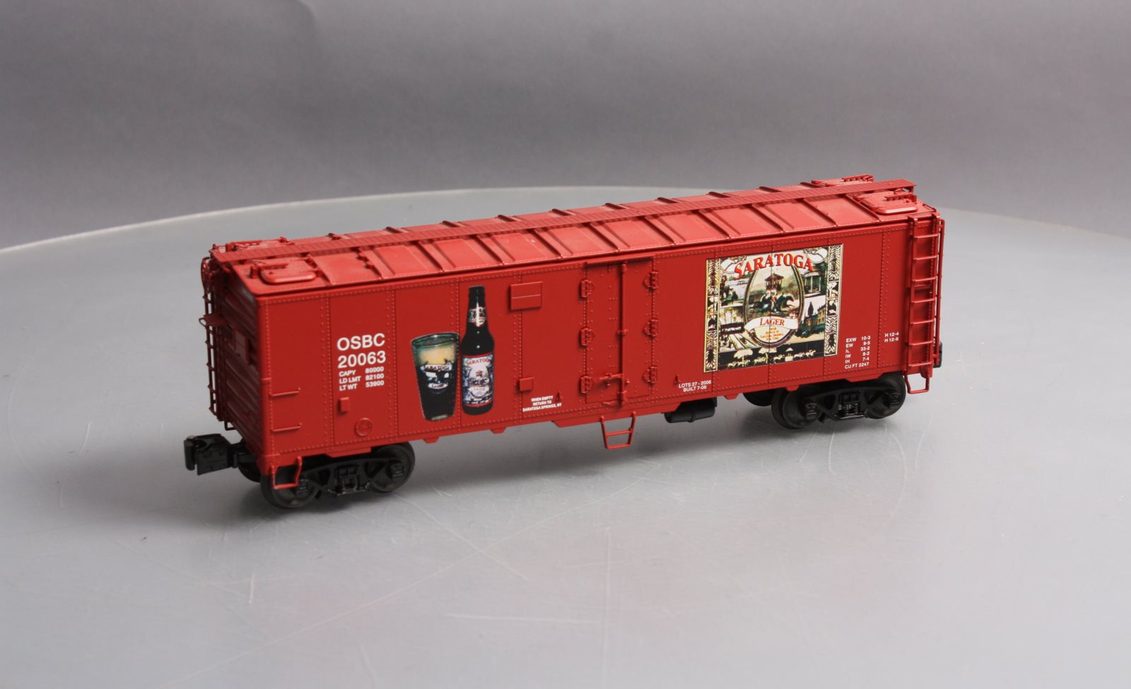 Lionel 6-52413 L.O.T.S. 2006 Convention Saratoga Springs NY Steel-Sided Reefer LN/Box