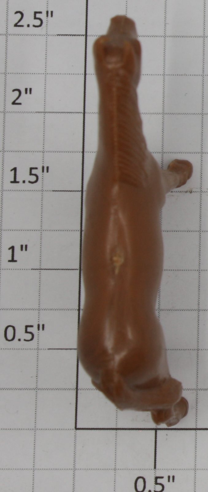 Lionel 1877-12 O Gauge Light Brown Horse for General Flatcar