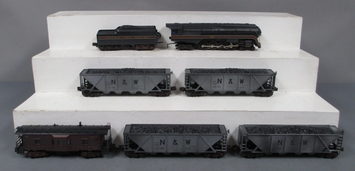 Lionel 6-11909 O Gauge Norfolk & Western Warhorse Steam Freight Set with TMCC MT/Box