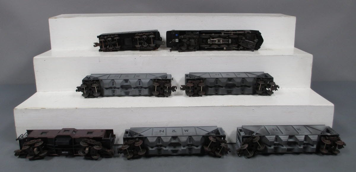 Lionel 6-11909 O Gauge Norfolk & Western Warhorse Steam Freight Set with TMCC MT/Box