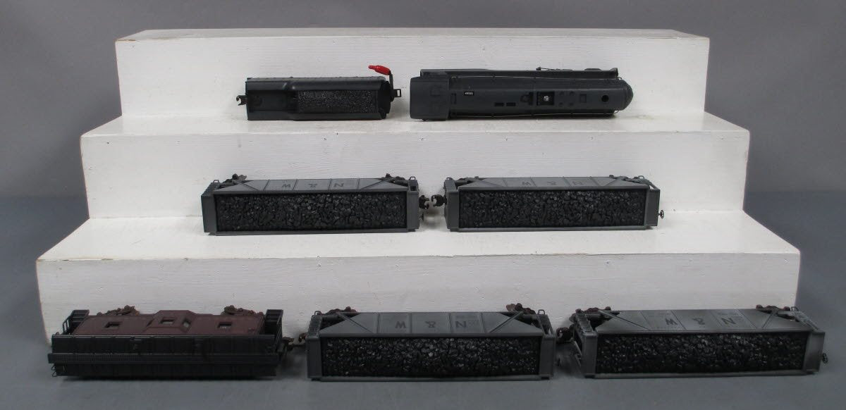 Lionel 6-11909 O Gauge Norfolk & Western Warhorse Steam Freight Set with TMCC MT/Box