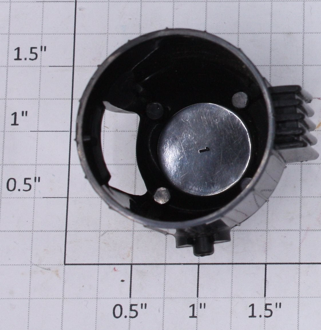 Lionel 3520-12 O Gauge Black Plastic Searchlight Housing
