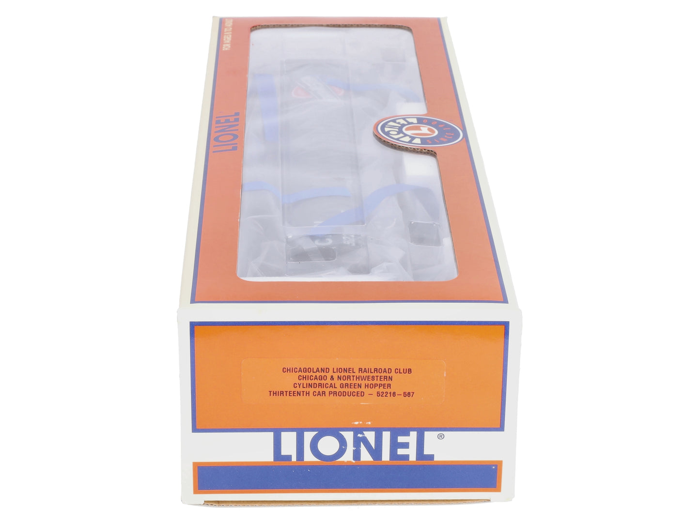 Lionel 6-52216 O Gauge CLRC Chicago & North Western Cylindrical Green Hopper NIB