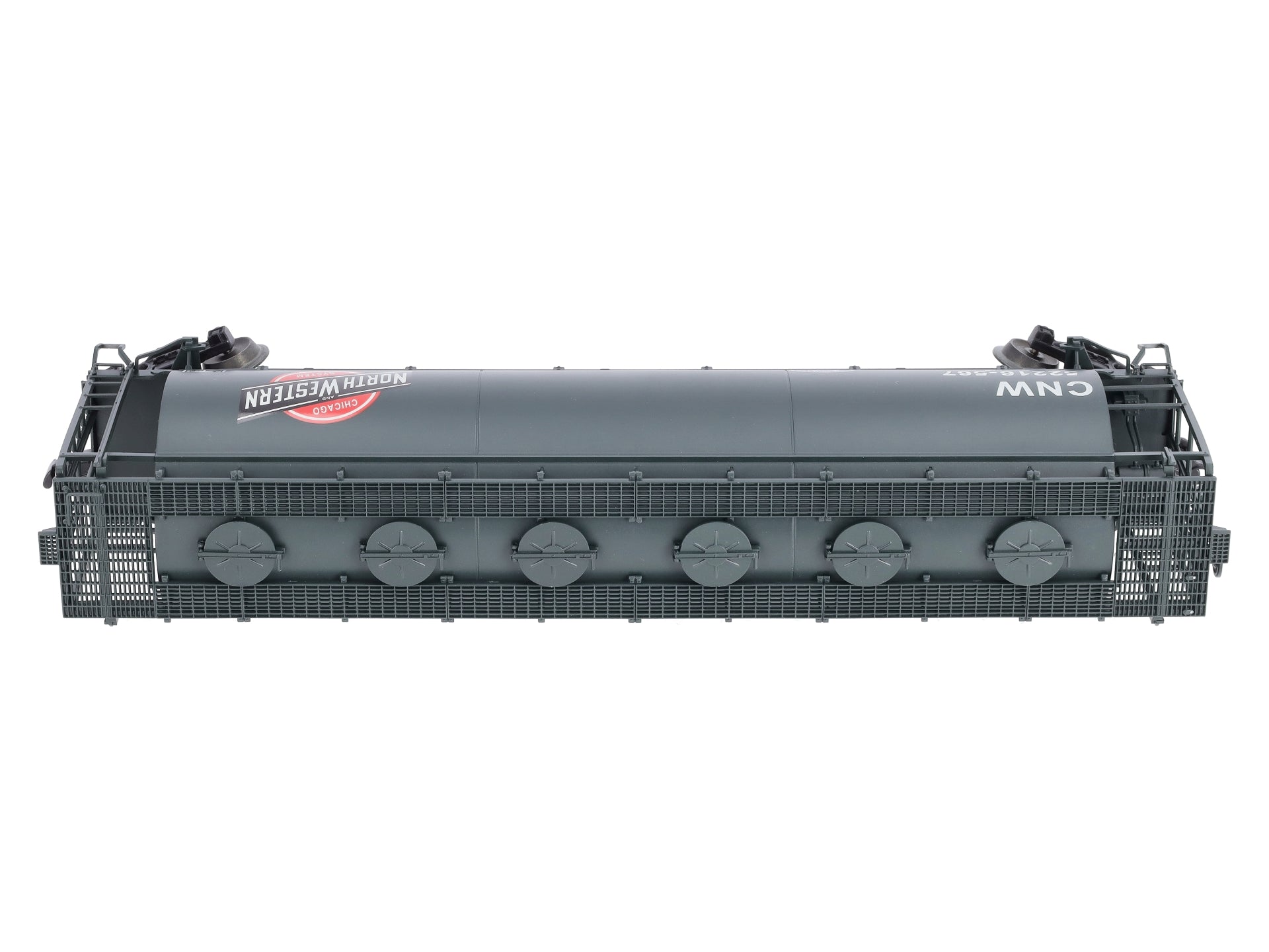 Lionel 6-52216 O Gauge CLRC Chicago & North Western Cylindrical Green Hopper NIB
