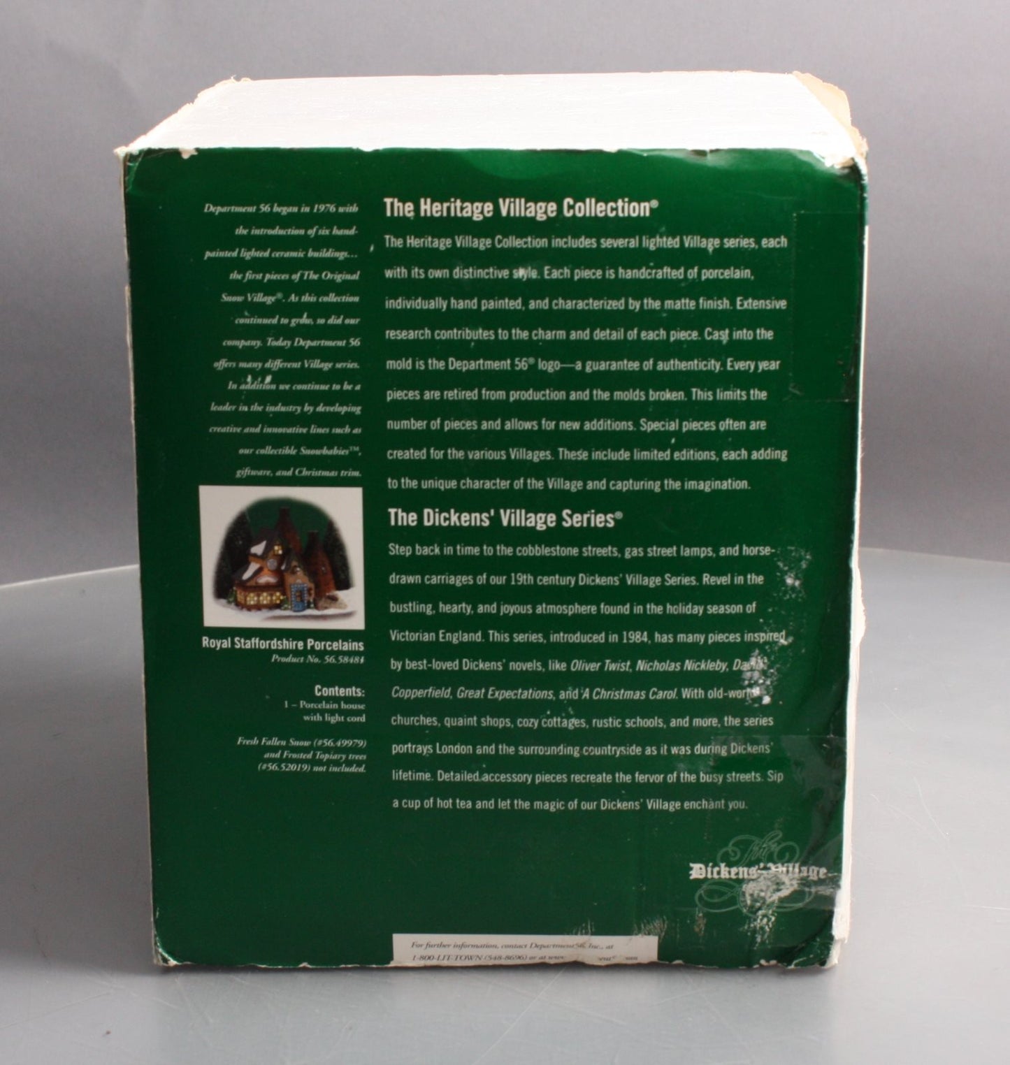 Dept 56 56.58481 Dickens Village Royal Staffordshire Porcelains LN/Box