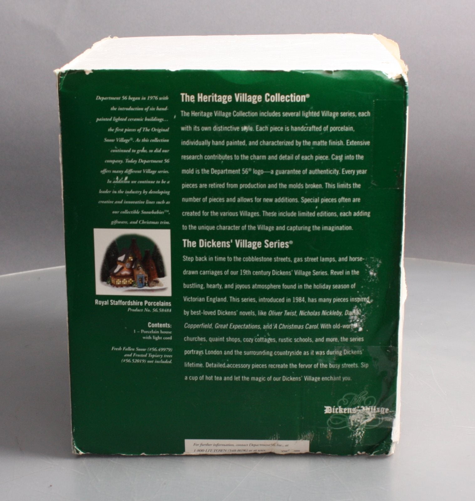 Dept 56 56.58481 Dickens Village Royal Staffordshire Porcelains LN/Box