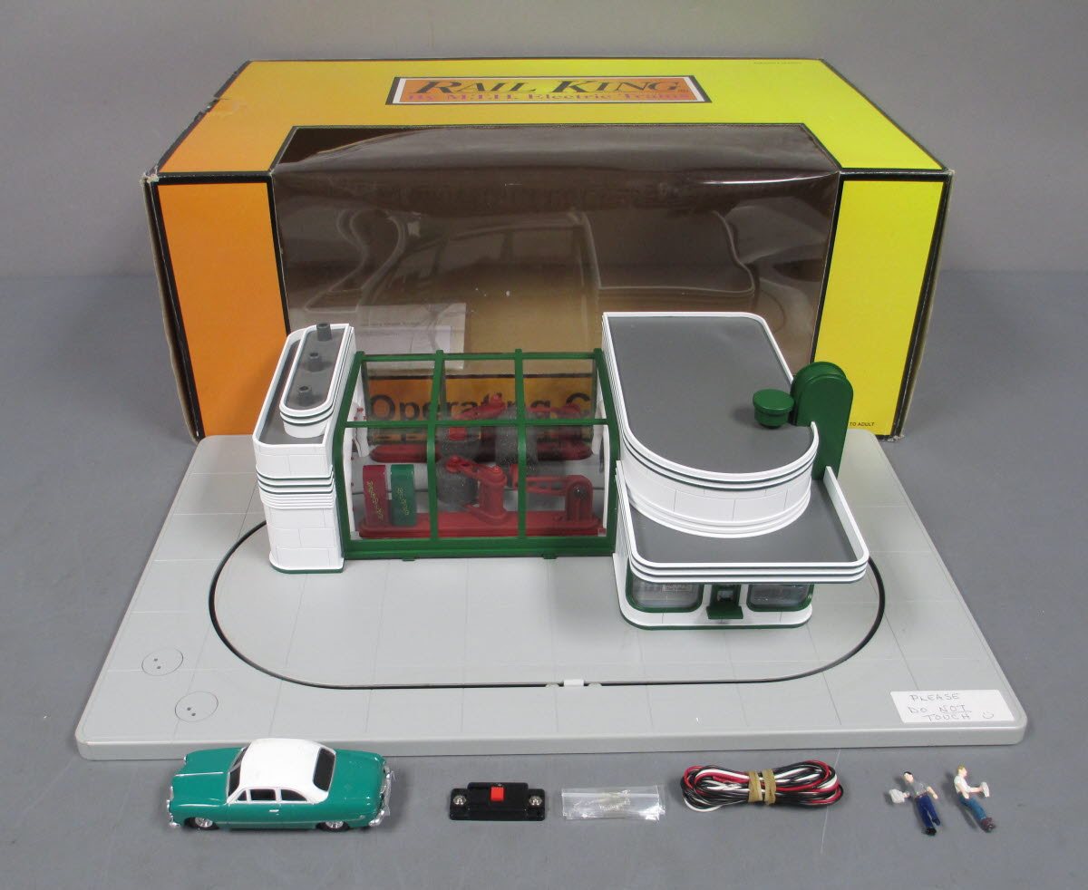 MTH 30-9104 O Scale Speedy Operating Animated Car Wash LN/Box