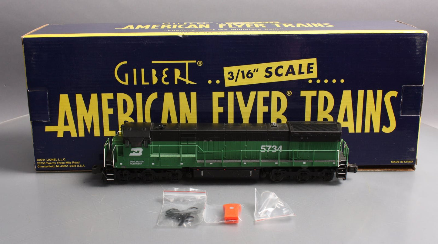 American Flyer 6-48158 S Burlington Northern Legacy U33C Diesel Locomotive #5734