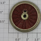 Lionel 1872-38X O Gauge "General" Red Geared Wheel without Axle