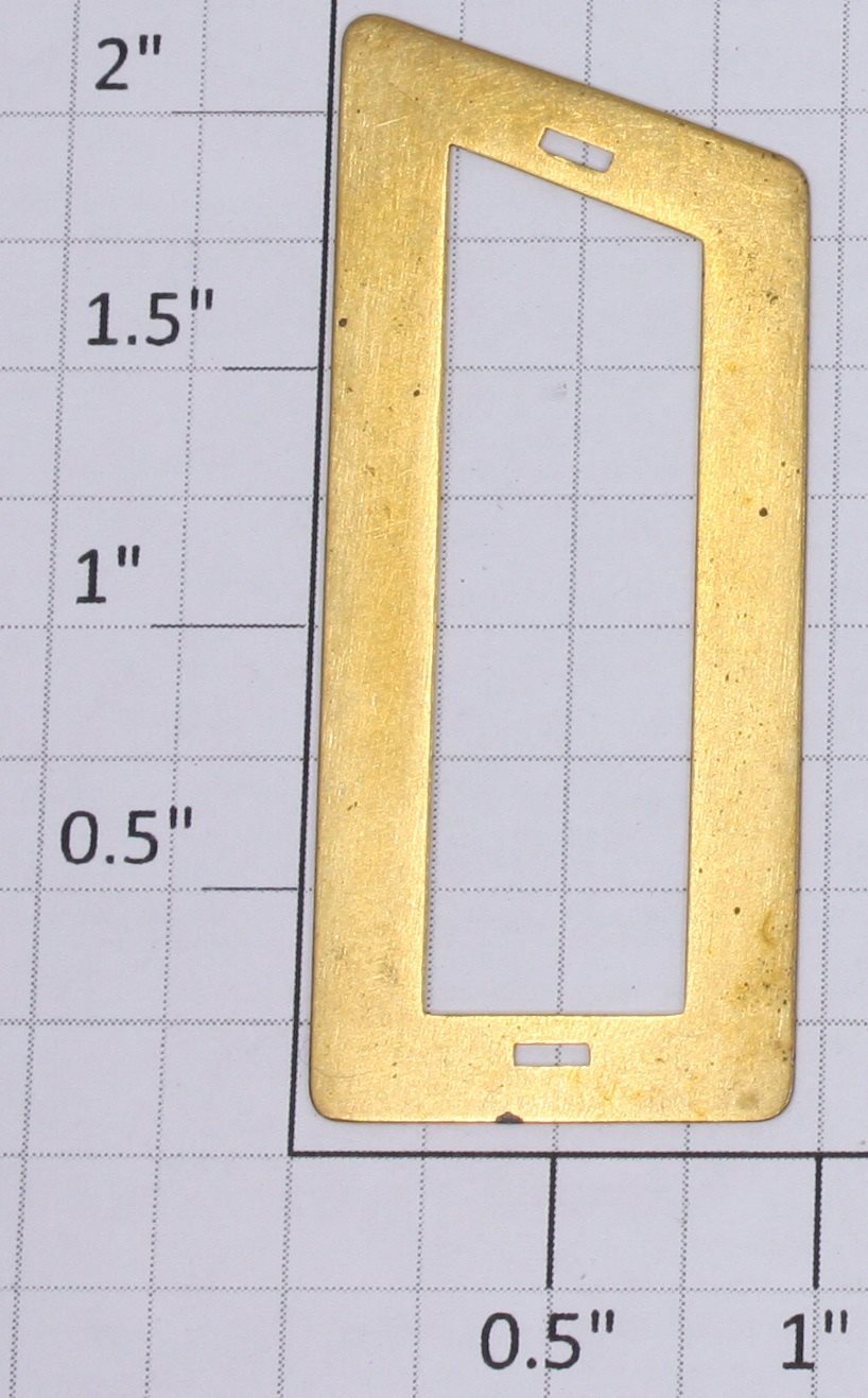 Lionel 400E-20 Brass Cab Window Frame
