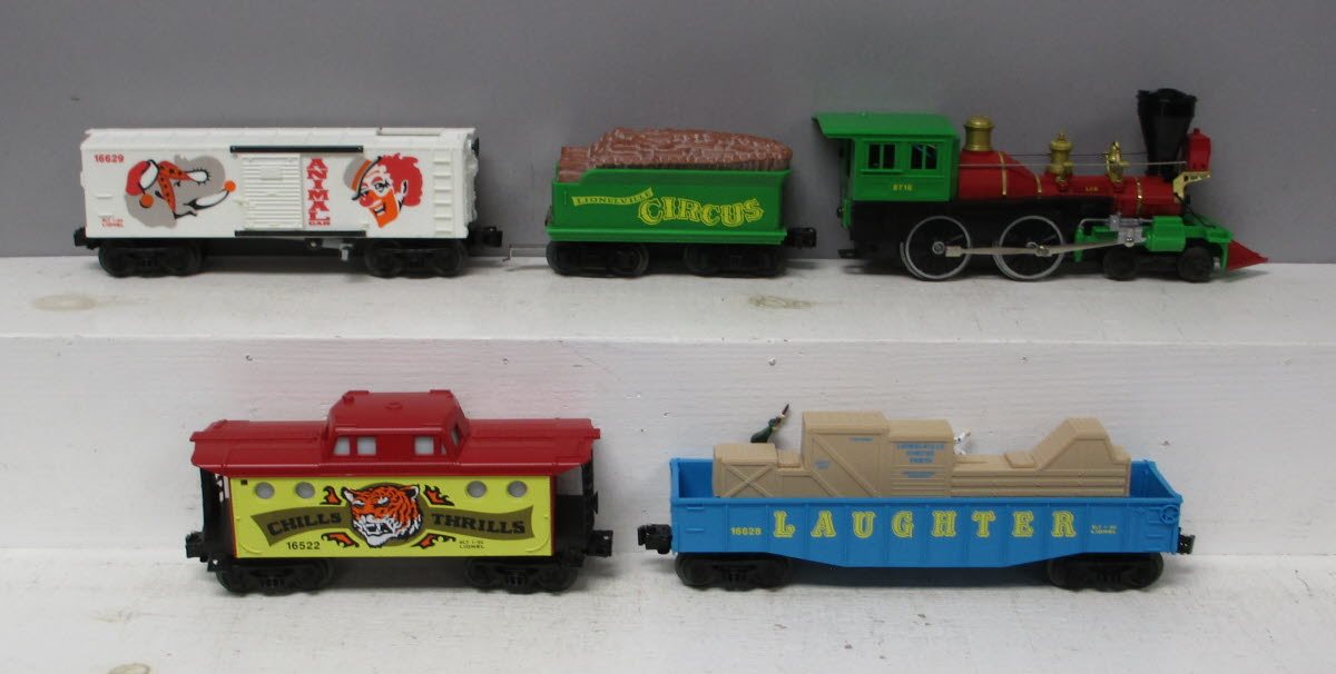 Lionel 6-11716 O Gauge Circus Special Steam Train Set MT/Box