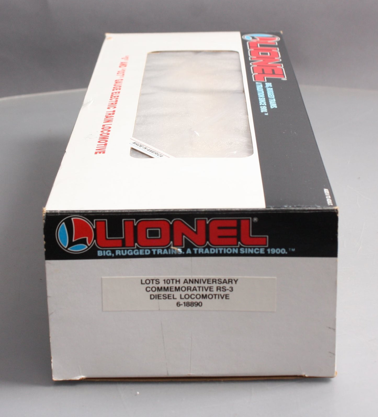 Lionel 6-18890 O Gauge LOTS 10th Anniversary UP RS-3 Diesel Locomotive #8805 LN/Box