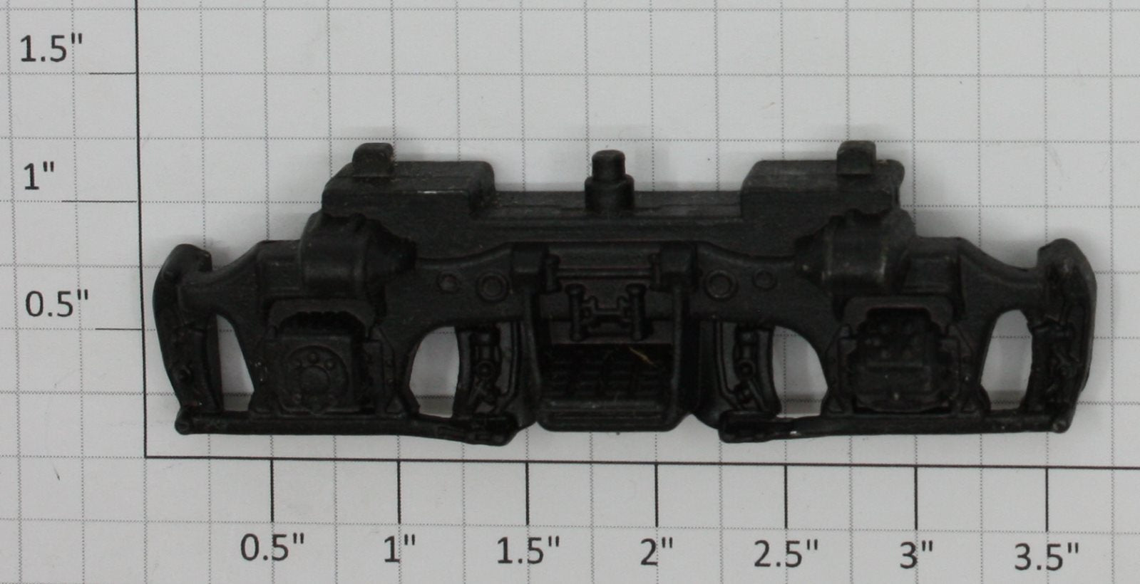 Lionel 600-132 Black Diesel Truck Side Frame with 3 Studs