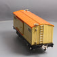 MTH 10-1086 Std. Gauge 500 Series Cream Boxcar #514 with Brass Trim