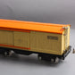 MTH 10-1086 Std. Gauge 500 Series Cream Boxcar #514 with Brass Trim