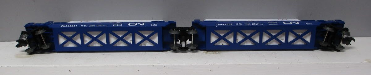 Lionel 6-16912 O Gauge Canadian National Maxi-Stack Intermodal Cars (Set of 2) NIB