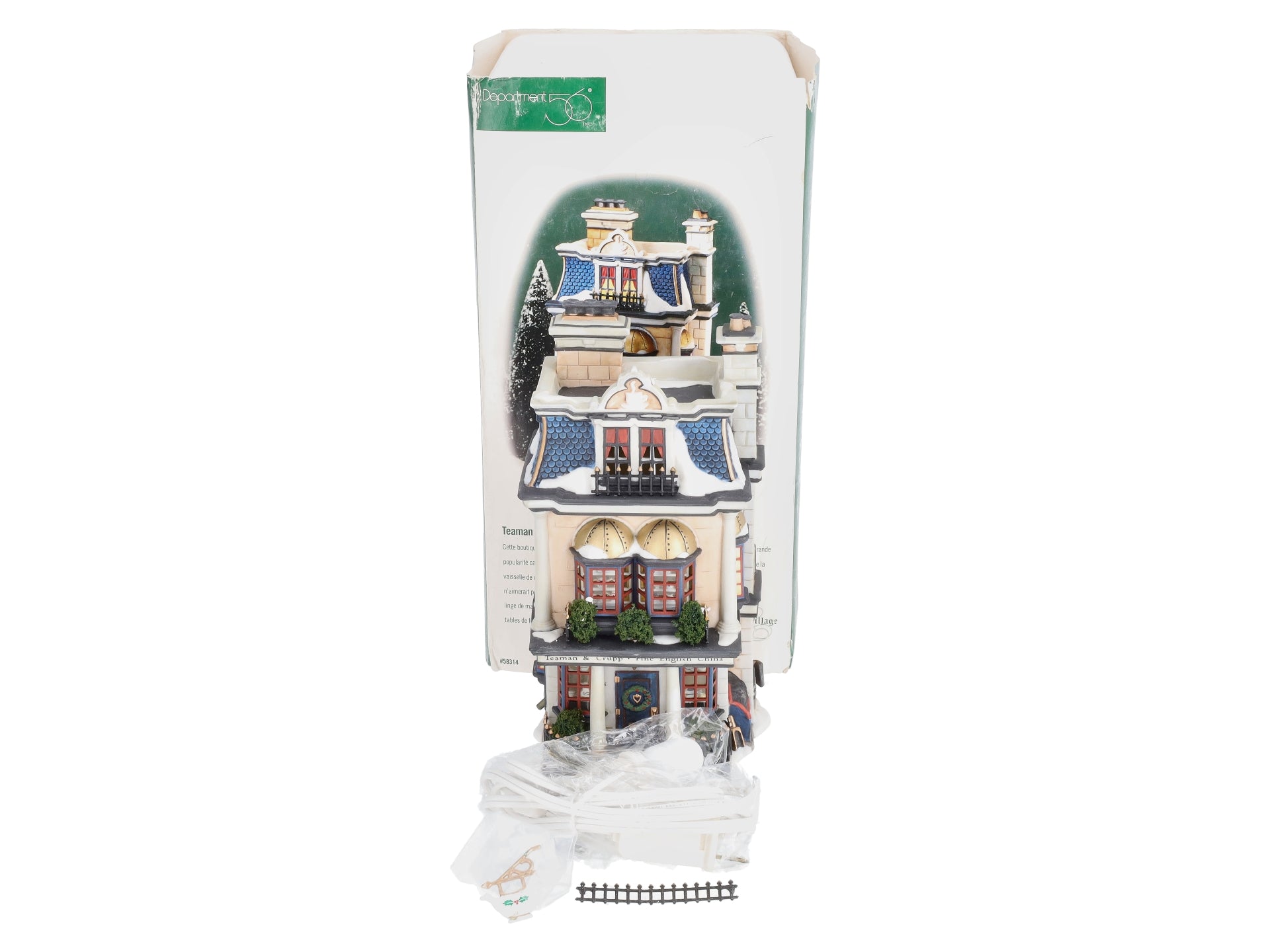 Dept 56 56.58314 Teaman & Crupp China Shop LN/Box