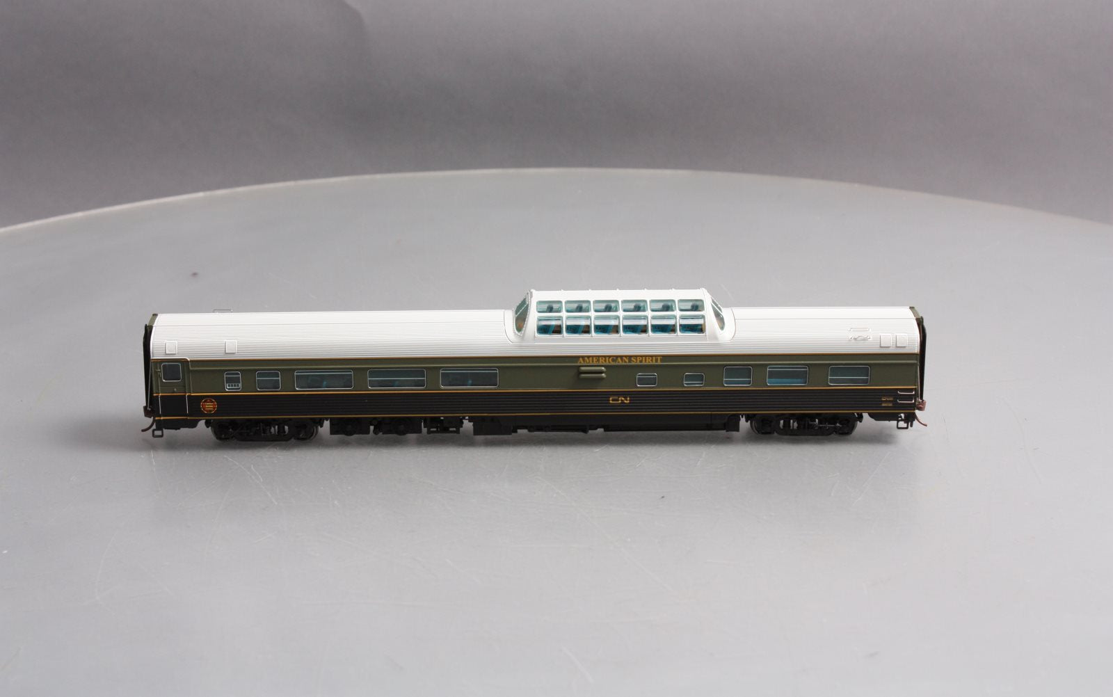 Rapido Trains 116011 HO Canadian National American Spirit Budd Mid-Train Dome