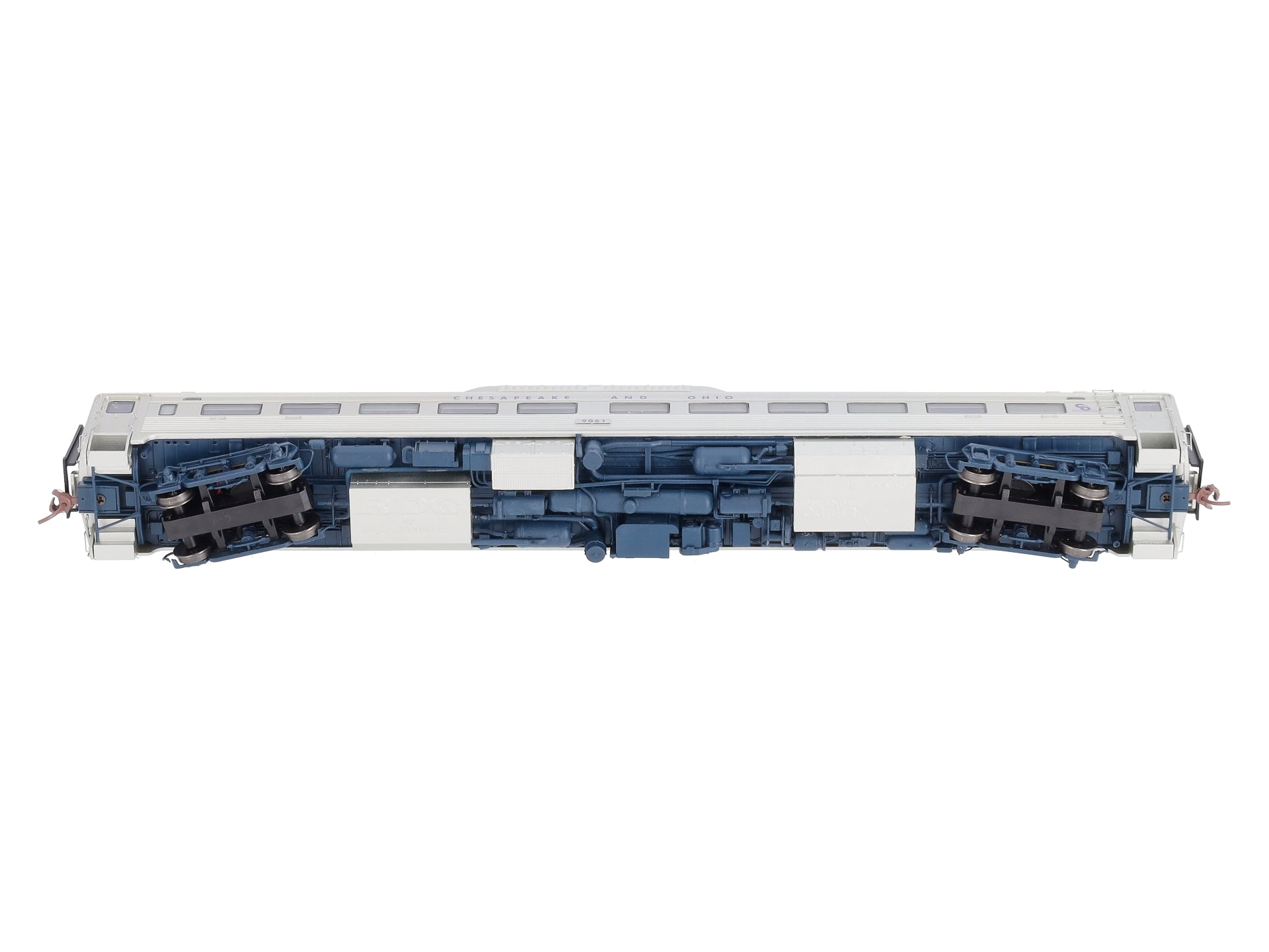 Rapido 16622 HO Chesapeake & Ohio Ph1b Budd RDC-1 with Sound #9061