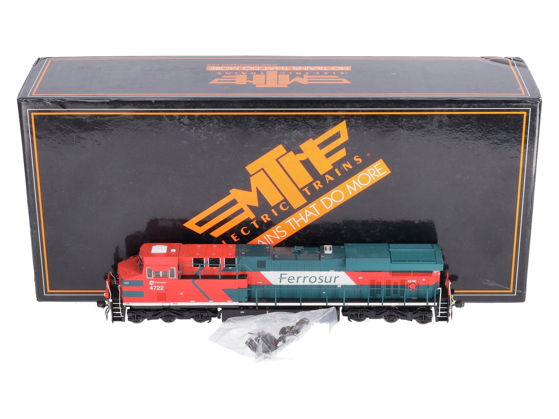 MTH 80-2332-1 MTH 8023321 HO Ferrosur ES44AC Diesel Locomotive w/PS3 #4722