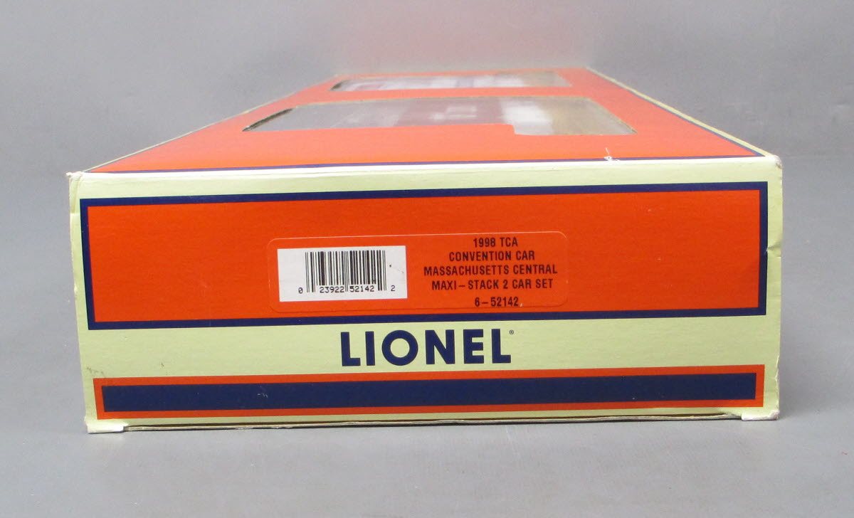 Lionel 6-52142 O 1998 TCA Convention Car Massachusetts Central Maxi-Stack Car LN/Box